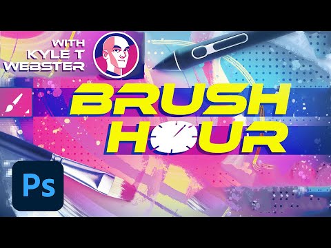 Brush Hour with Kyle T. Webster: Episode 1 - Spatter Time | Adobe Creative Cloud
