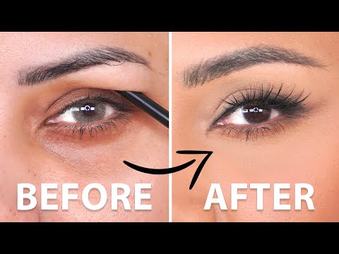 SMOKED EYELINER TECHNIQUE FOR HOODED EYES | NINA UBHI