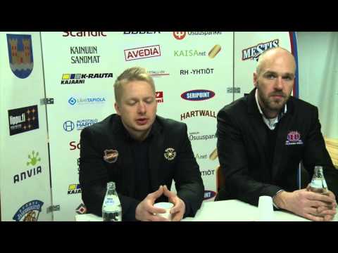 26.3.2014 Hokki - KooKoo Lehdistötilaisuus PLAYOFFS 2014