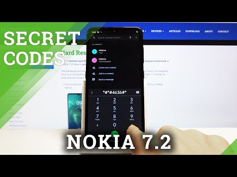 Secret Codes NOKIA 7.2 – Hidden Mode / Advanced Options