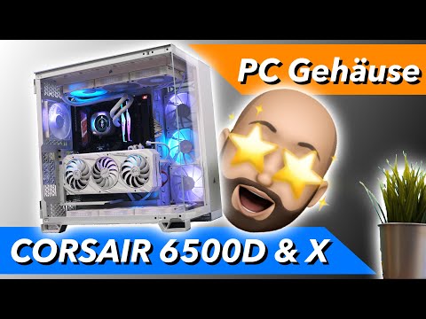 Das BESTE 2 Kammer PC Gehäuse? Corsair 6500D / X im Unboxing, Review & Test