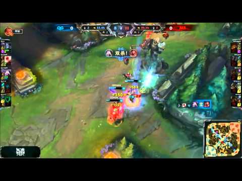 QG vs. M3 - Game 1 - LPL Summer 2015 Week 9 Day 1
