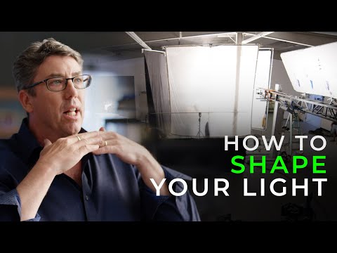 How To Shape Large Light Sources: Cinematography Tips