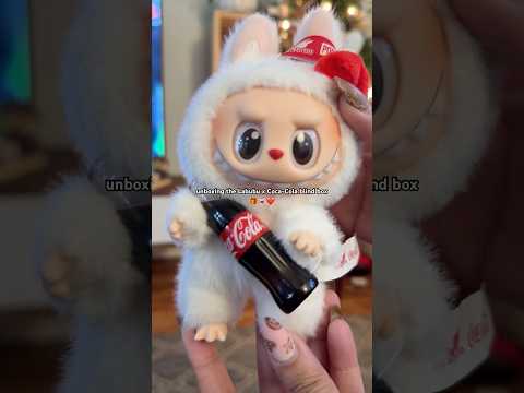 Unboxing the Labubu x Coca-Cola blind box #labubu #popmartunboxing #unboxing #labubuviral