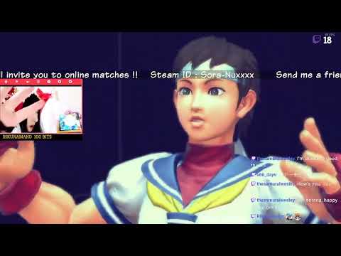 Mar-11-2023 Almost first time playing Let's play "#USF4" on Steam !!