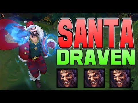 NEW SANTA DRAVEN SKIN & DRAVEN RUNES 7.23 | 26 KILLS ONE SHOT