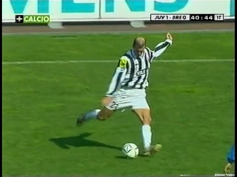 Zidane vs Brescia Calcio (2000-01 Serie A 24R)