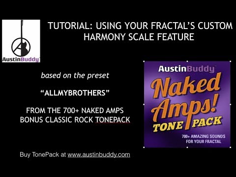 AX8/Axe-Fx Tutorial:  How to use Custom Harmony Feature, like Jessica