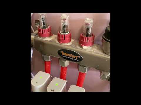 Salus Smart Home Ufh and RF Quantum’s installed onsite