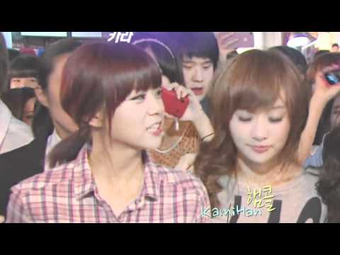 110917 HamCole @  KBS2 Entertainment News Guerrilla Date KARA