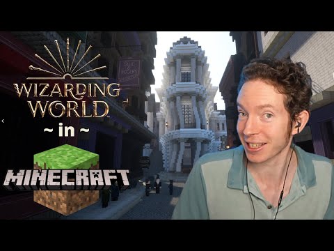 The Wizarding World in Minecraft Is Stunning! Witchcraft & Wizardry Minecraft Gameplay