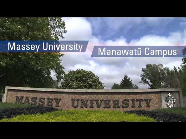 Massey University видео №1