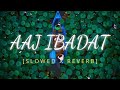 Aaj Ibaadat [Slowed+Reverb]- Javed Bashir • Bajirao Mastani | MoonVibes