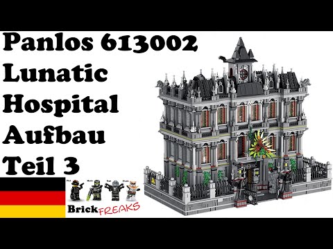 Panlos 613002 - The Lunatic Hospital - Aufbau Teil 3