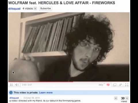 WOLFRAM feat HERCULES+LOVE AFFAIR FIREWORKS