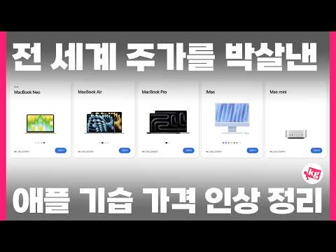 전 세계 주가를 박살낸 애플 기습 가격 인상 총정리