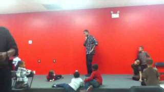 Reggie and rayray dancing off of telephone love