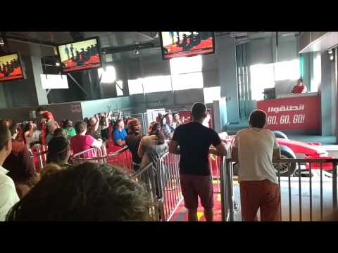 Ferrari world formula rossa ride at abu dhabi