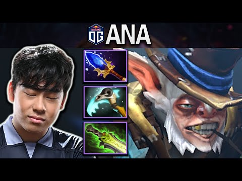 OG.ANA SMURF MEEPO WITH 23 KILLS - DOTA 2 7.28 GAMEPLAY