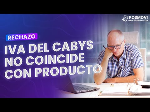 Solución al rechazo: el IVA del Cabys no coincide con el impuesto del producto