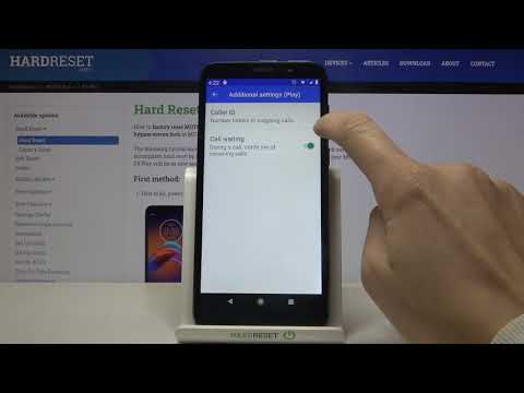 How to Make Caller ID Private in Motorola E6 Play – Hide / Show Phone Number