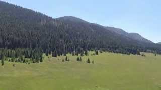 preview picture of video 'Flying of the DJI Phantom 2 over valley near Veľké Borové'