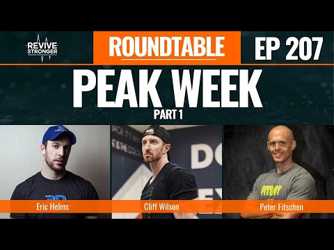 207: Peak Week Roundtable Part 1 w/ Eric Helms, Cliff Wilson & Peter Fitschen