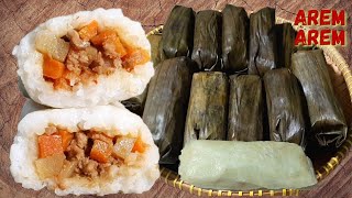 Download lagu AREM AREM ISI DAGING WORTEL KENTANG | AREM AREM DAGING | CARA BUAT AREM AREM GURIH ENAK|LONTONG ISI mp3