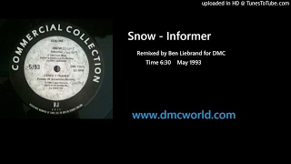 Snow - Informer (DMC Ben Liebrand remix May 1993)