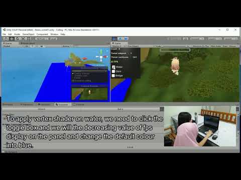 View Frustum Culling & Vertex Shader demo