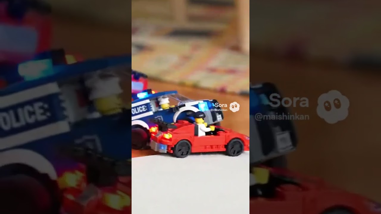 レゴのパトカー