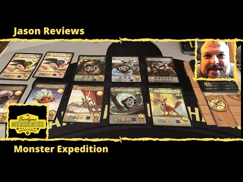 Jason's Board Game Diagnostics of Monster Expedition