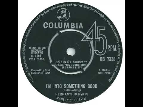 UK New Entry 1964 (181) Herman's Hermits - I'm Into Something Good