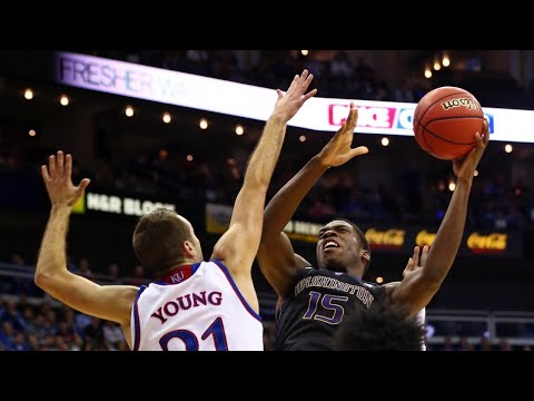 Men's Basketball: Washington gets huge upset win over No. 2 Kansas