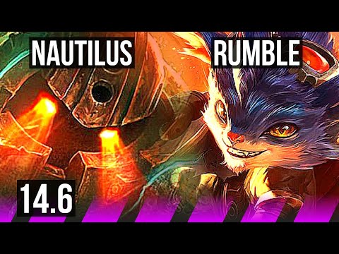 NAUTILUS & Kai'Sa vs RUMBLE & Ez (SUP) | Rank 1 Nautilus, 1/3/17, Rank 12 | KR Challenger | 14.6