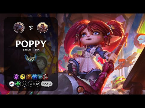 Poppy Top vs Jayce - KR Challenger Patch 12.23