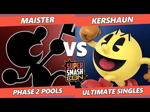 SSC Fall Fest - Maister (Game & Watch) Vs. Kurshaun (Pac-Man) Smash Ultimate Tournament