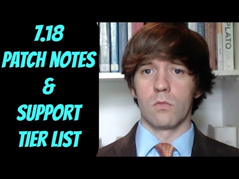 7.18 Support Tier List & Patch Notes -- How to Carry in Solo Queue -- League of Legends