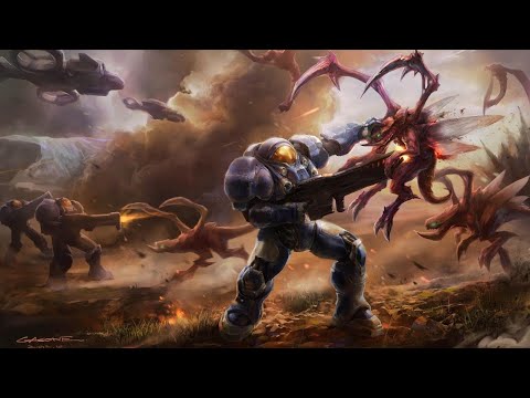 Starcraft Brood War Remastered PL #16 - Walkirie - Kampania Terran