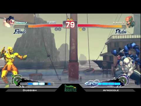 Battle For Seattle SSF4 Singles - Duggish vs Afrocole