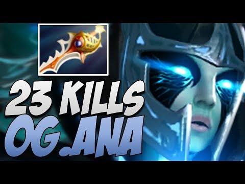 OG.Ana Phantom Assassin with 23 KILLS | Dota Gameplay