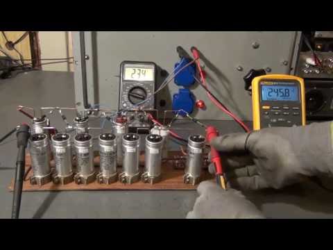 Building a Voltage Multiplier Cascade - Vacuum Tube Tester (2)