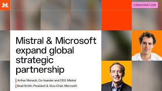 Mistral and Microsoft Expand Global Strategic Partnership to Give Enterprises AI They Can Control