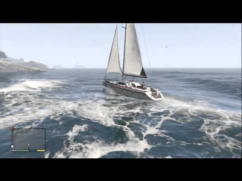 GTA 5 - Dinka Marquis Sailing Boat (Most Expensive Boat)