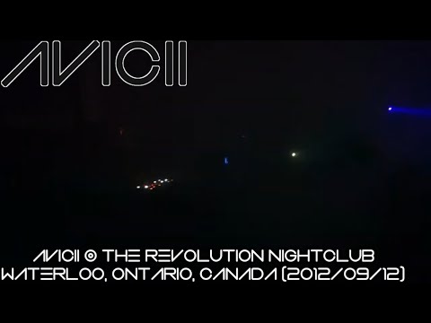 Avicii @ The Revolution Nightclub Waterloo, Ontario, Canada (2012/09/19)