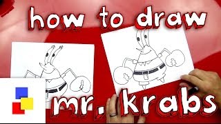 How To Draw Mr. Krabs