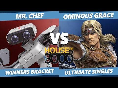 Xeno 203 Winners Bracket - Mr. Chef (ROB) Vs. Ominous Grace (Simon) Smash Ultimate - SSBU