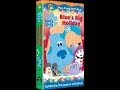 Opening To Blue S Clues Blue S Big Holiday 2001 VHS