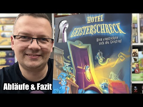 Hotel Geisterschreck (Letheia / asmodee) - Geisterspiel und verrücktes Laufspiel ab 8 Jahren