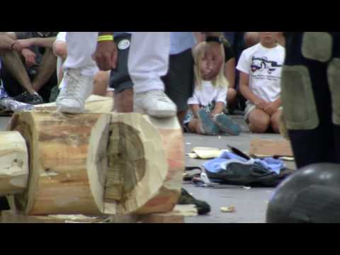 Basque Wood Chopping and Stone Lifting in Boise, Idaho